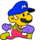 Coloring Super Mario Icon