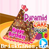 Pyramid Cake Decor Icon