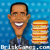 Hot Dog Obama Icon