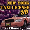 New York Taxi License 3D Icon