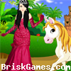 Princess with Horse Icon