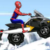 Spiderman Snow Scooter Icon